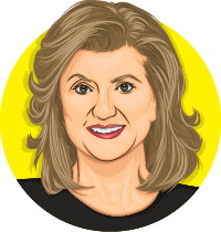cartoon of arianna huffington