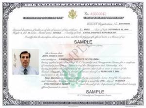 Certificat de Citoyenneté