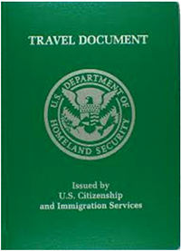 US travel document