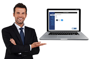 lawyer presenting visa123 immigration online form software